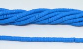 Polymer Clay Blue 6mm Heshi Bead str 40cm Approx 270 plus-beads incl pearls-Beadthemup
