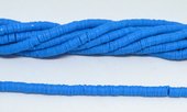 Polymer Clay Blue 6mm Heshi Bead str 40cm Approx 270 plus-beads incl pearls-Beadthemup