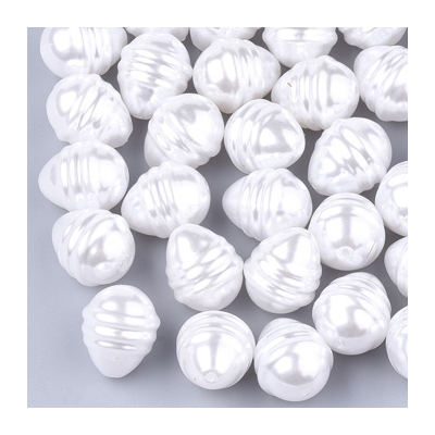 Faux Pearl 14x11mm  6 pack