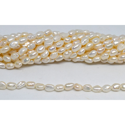 Fresh Water Pearl 6-7x8mm Baroque strand 40 beads
