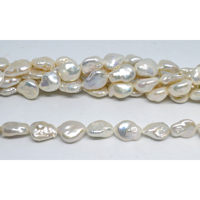 Fresh Water Pearl Keshi 13-14mm strand 24 beads