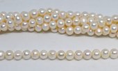Fresh Water Pearl 8-9mm Round strand 52 beads-beads incl pearls-Beadthemup