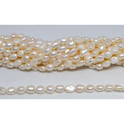 Fresh Water Pearl 8-9mm baroque strand 52 beads