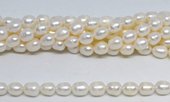 Fresh Water Pearl 8-9x9mm Rice strand 38 beads-beads incl pearls-Beadthemup