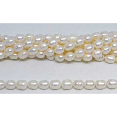 Fresh Water Pearl 8-9x9mm Rice strand 38 beads