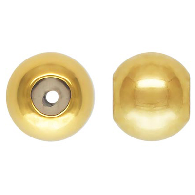 14k Gold filled Smart bead 3mm 0.5mm hole 4 PACK