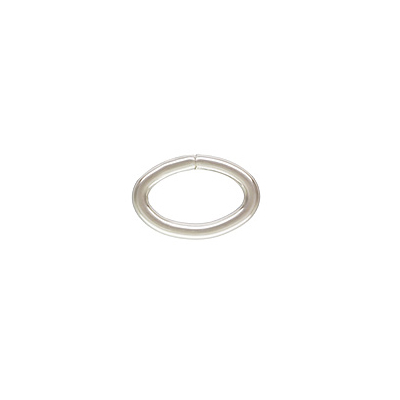 Sterling Silver oval Jump ring open 6x9mm 4 pack