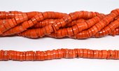 Coral Orange Heshi Approx 10mm approx 58 beads plus-beads incl pearls-Beadthemup