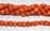 Coral Orange nugget approx 14mm strand 26 beads