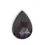 Onyx Faceted T/Drill T/Drop aprox 21x17x7mm bead ea