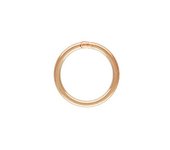 14k ROSE gold filled Jump Ring 6mm closed 10 pack-findings-Beadthemup