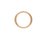 14k ROSE gold filled Jump Ring 6mm closed 10 pack