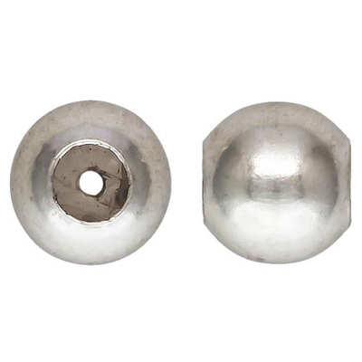 Sterling Silver Smart Bead 3mm 0.5mm hole 4 pack