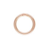 14k ROSE gold filled Jumpring closed 5mm 10 pack-findings-Beadthemup