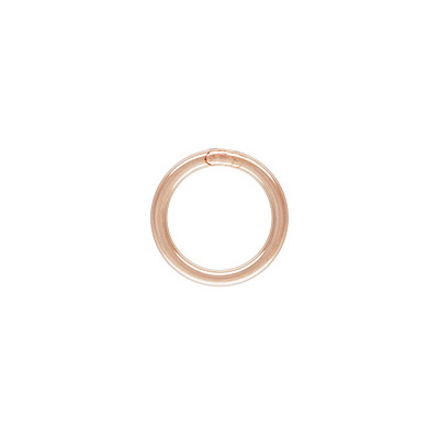 14k ROSE gold filled Jumpring closed 5mm 10 pack