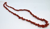 Cora Red Side drill Chip 5-20mm Graduated neckale 200 beads-beads incl pearls-Beadthemup