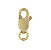 10k yellow gold stamped lobster 3.3x8.4mm w/ring 1 pack-findings-Beadthemup