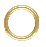 9k yellow gold closed Jumpring 0.64x5mm 1 pack-findings-Beadthemup
