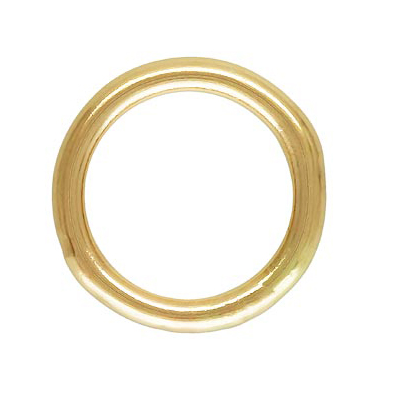 9k yellow gold closed Jumpring 0.64x5mm 1 pack