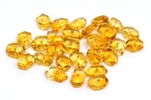 Citrine Faceted side drill Nugget 10x6mm EACH BEAD-beads incl pearls-Beadthemup