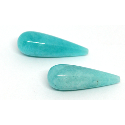 Amazonite (Peru) 10x15mm Polished Briole PAIR