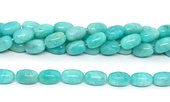 Amazonite Peru Polished Barrel 8x12mm Strand 33 beads-beads incl pearls-Beadthemup