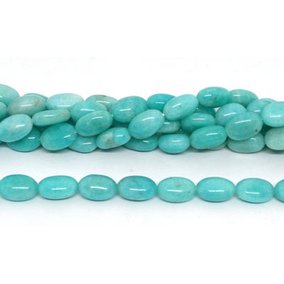 Amazonite Peru Polished Nugget approx 8x11mm Strand 38 beads