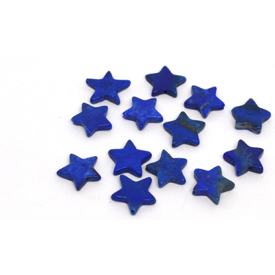 Lapis Star Beads 12-13mm EACH BEAD