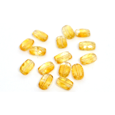 Citrine Faceted cushion 7x11mm EACH BEAD