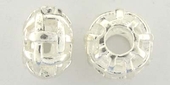Sterling silver bead rondel 11 with 4mm hole-findings-Beadthemup