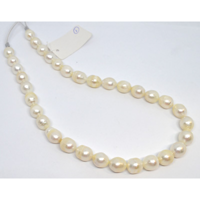  South Sea Pearls 8-12mm Strand approx 33-47 beads 4 strands to choose from
