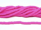 Polymer Clay Hot Pink 6mm Heshi Bead str 40cm Approx 300 plus-beads incl pearls-Beadthemup