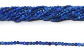 Lapis Lazuuli faceted Coin 4mm strand 100 beads-beads incl pearls-Beadthemup