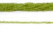 Peridot faceted Coin 4mm strand 100 beads-beads incl pearls-Beadthemup