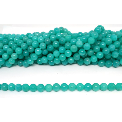 Amazonite  Peruvian AAA Polished Round 10mm strand 38 beads