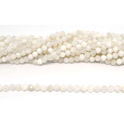 Moonstone Faceted Round 6mm strand 66 beads