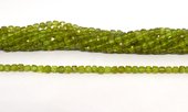 Peridot Faceted 4mm Cube strand 95 beads-beads incl pearls-Beadthemup