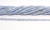 Blue Lace Agate Faceted 4mm Cube strand 95 beads-beads incl pearls-Beadthemup