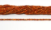 Sponge coral Faceted 4mm round strand 100 beads-beads incl pearls-Beadthemup