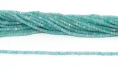 Amazonite A Faceted 2mm Cube strand 180 beads-beads incl pearls-Beadthemup