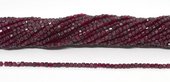 Red Jade Faceted 2mm Cube strand 160 beads-beads incl pearls-Beadthemup