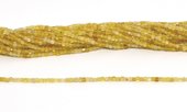 Yellow Opal Faceted 2mm Cube strand 190 beads-beads incl pearls-Beadthemup