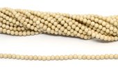 River Stone Polished 4mm round 80 beads-beads incl pearls-Beadthemup
