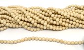River Stone Polished 6mm round 58 beads-beads incl pearls-Beadthemup