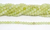 Mountain Jade Polished 6mm round 58 beads-beads incl pearls-Beadthemup