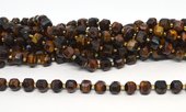 Red Tiger Eye Faceted Cube 8mm strand 36 beads-beads incl pearls-Beadthemup