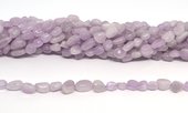 Kunzite Polished Nugget 6x8mm strand 50 beads-beads incl pearls-Beadthemup
