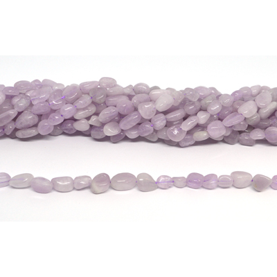 Kunzite Polished Nugget 6x8mm strand 50 beads