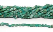 Russian Amazonite Polished Nugget 6x8mm strand 50 beads-beads incl pearls-Beadthemup