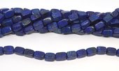 Lapis Rectangle Nugget 12x8nn strand 32 beads-beads incl pearls-Beadthemup